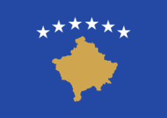 Kosovo Flagge