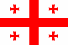 Georgien Flagge